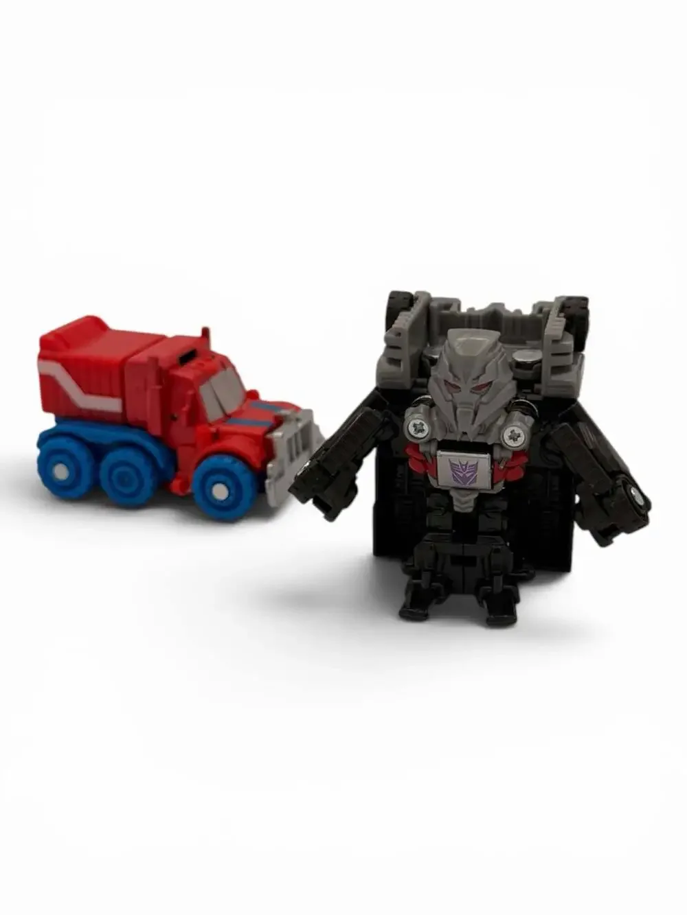 Hasbro Transformers Tiny Turbo Changers Optimus Prime and Megatron Set